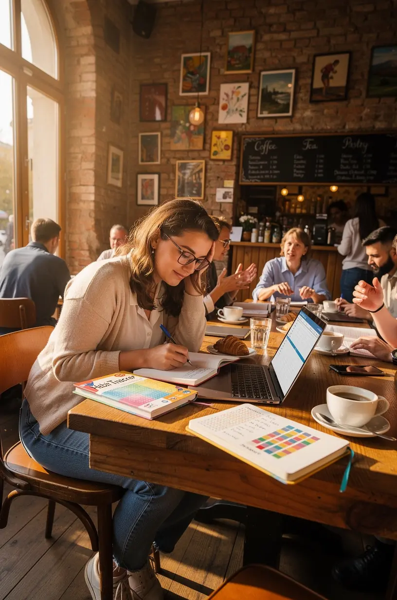 Közeli kép egy tollról és egy kitöltött költségvetési tervezőről egy íróasztalon.